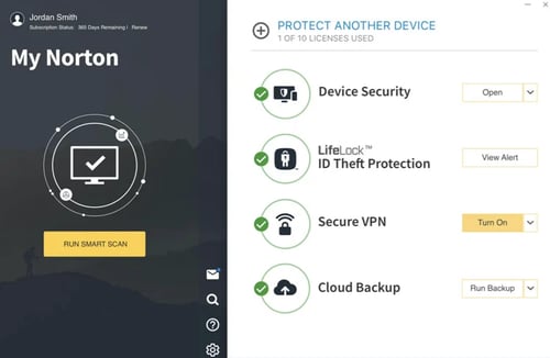 protecting consumer data norton vpn example